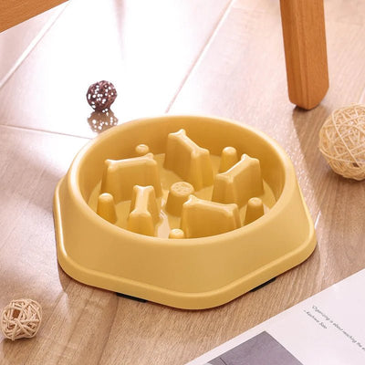 Bone-shaped food bowl