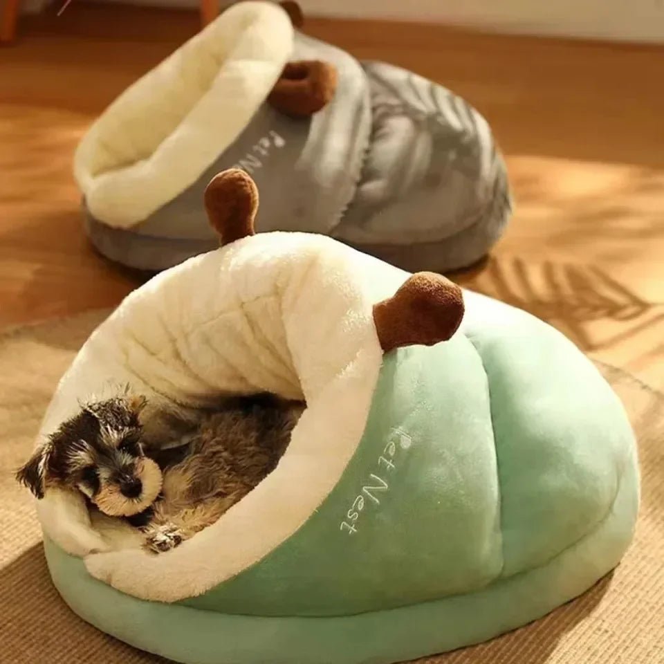 Warm pet slippers